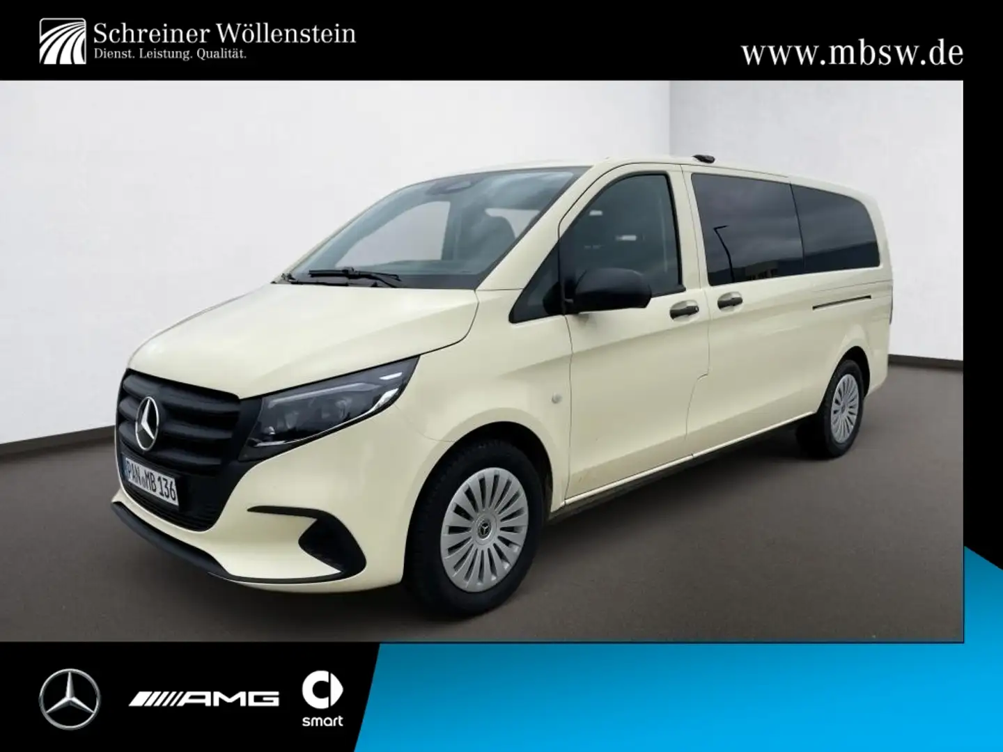 Mercedes-Benz Vito 116 CDI Tourer PRO Extralang *AUT*RKam*MBUX Schwarz - 1