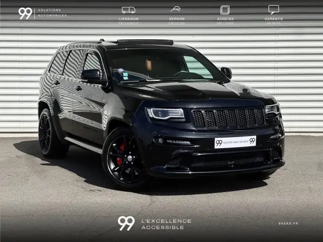 Jeep Grand Cherokee 6.4L SRT 468CH TOIT OUVRANT SIÈGE CHAUFFANT ET VENTILÉ LIVRAISON REPRISE