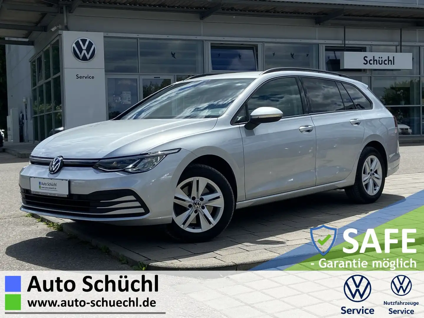 Volkswagen Golf Variant 2.0 TDI LIFE NAVI+LED+APP-CONNECT+A Silber - 1