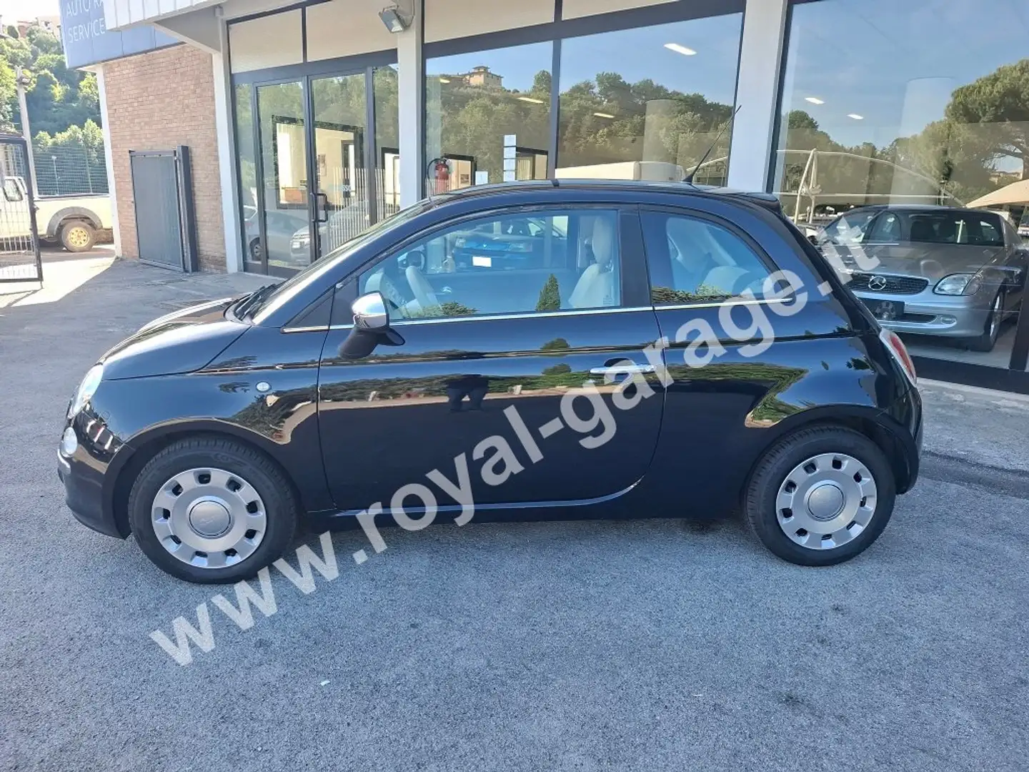 Fiat 500 1.2 GPL Pop 69 cv (UNIPROPRIETARIO) RICONDIZIONATA Blauw - 2