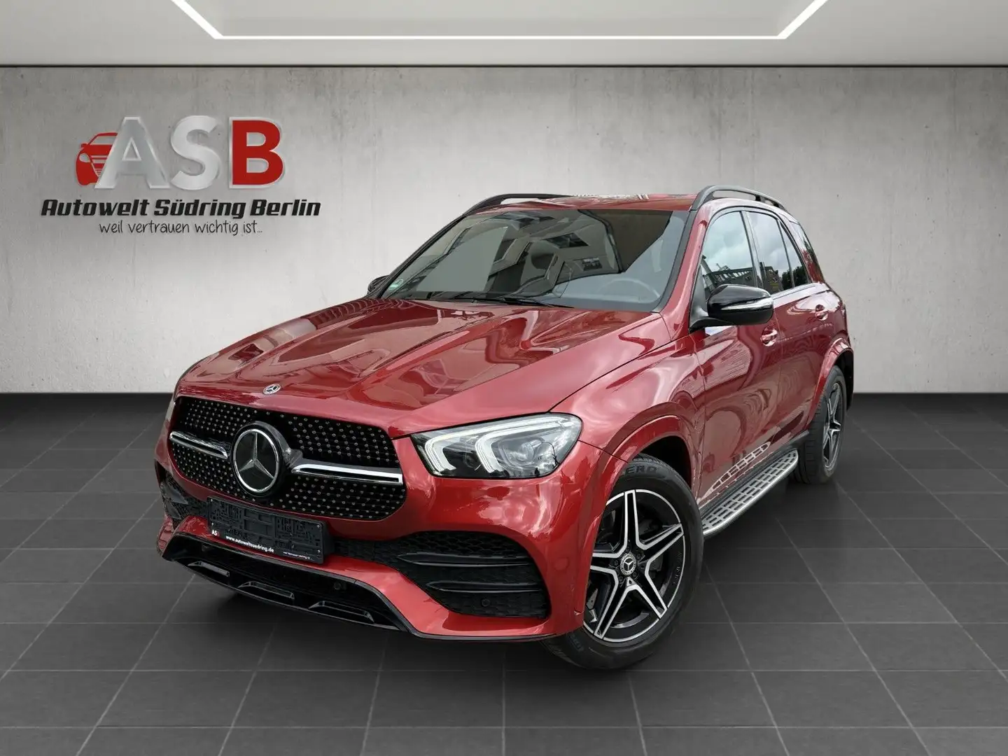Mercedes-Benz GLE 450 4Matic AMG Line*Kamera*AHK*NightPaket Rot - 1