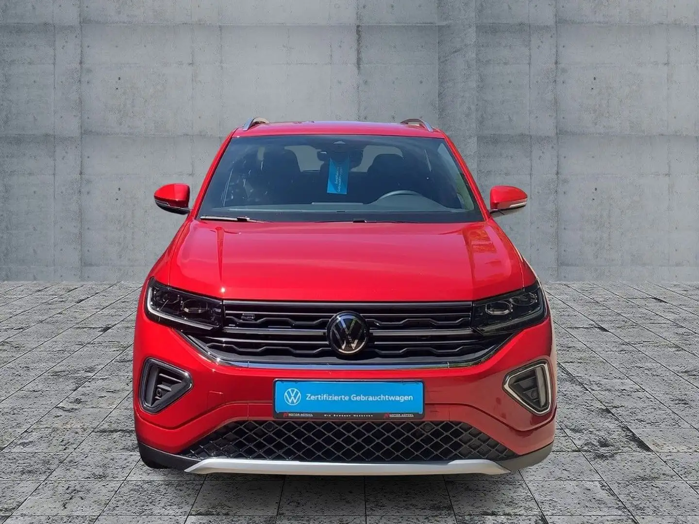 Volkswagen T-Cross 1.5 TSI DSG R-LINE 5JG+MATRIX+NAVI+AHK Rot - 2