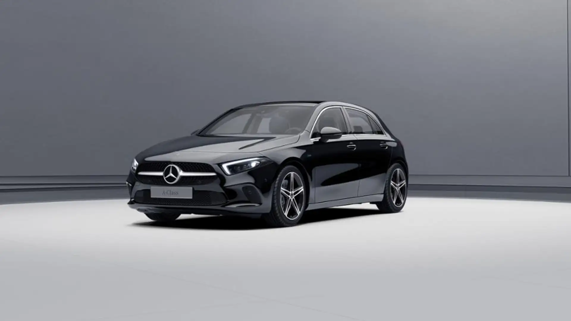 Mercedes-Benz A 250 e Progressive/MULTIBEAM/AHK/BusinessP/PanoD Schwarz - 1