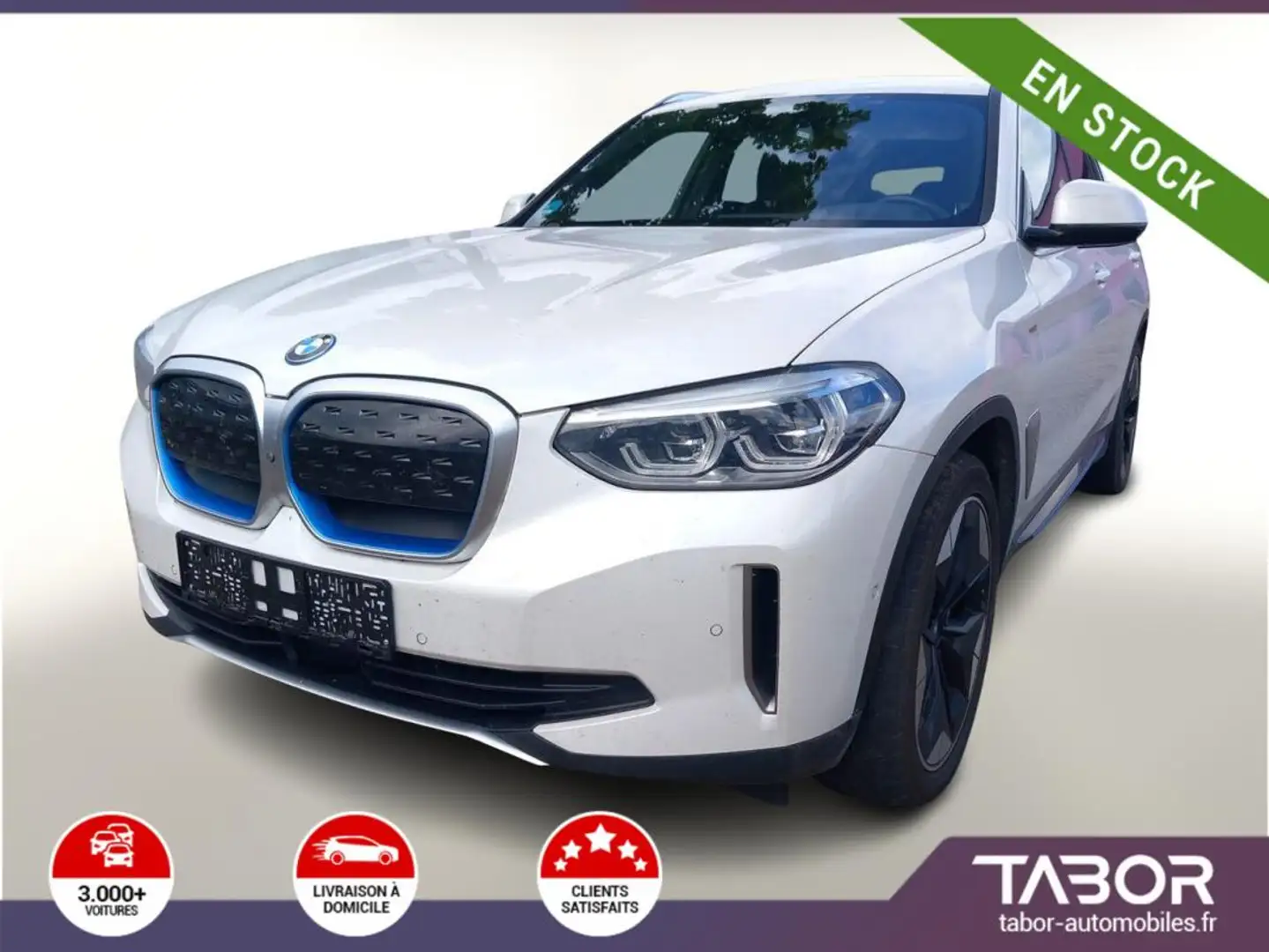 BMW iX3 Impressive LED GPS 20P Cam360° ParcAs Blanc - 1