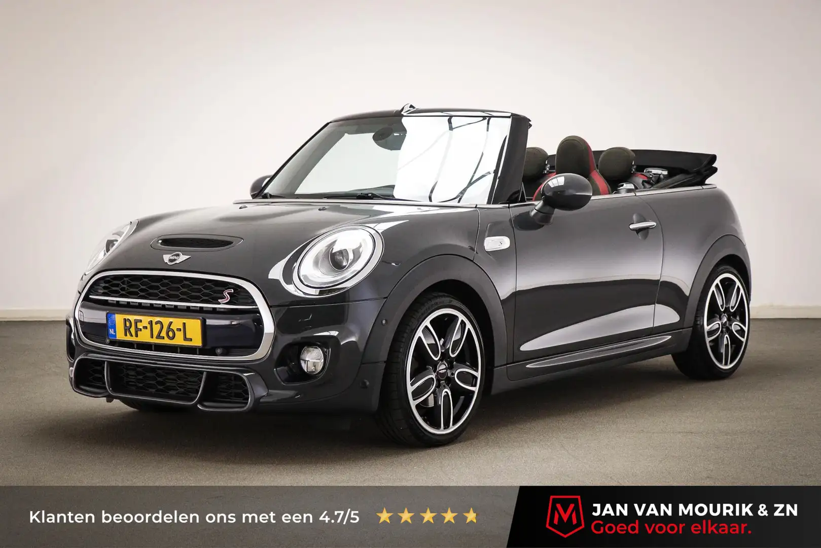 MINI Cooper S Cabrio Mini 2.0 JCW - PAKKET | CONNECTED | NAVIGATIE | WI Gri - 1