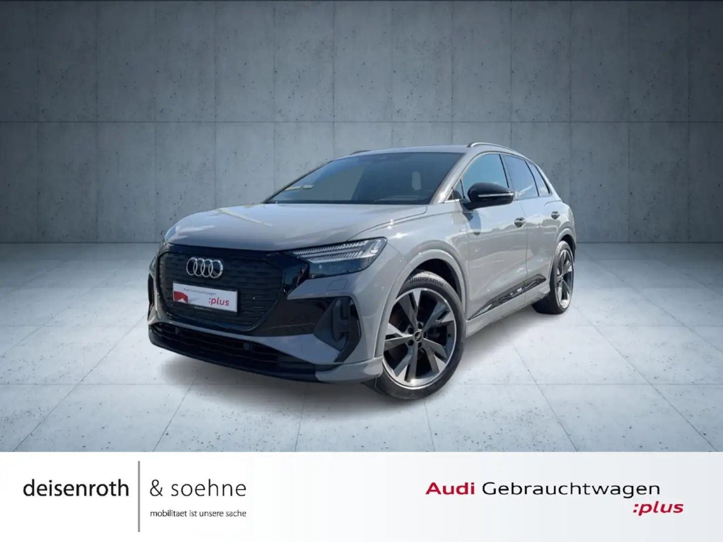 Audi Q4 e-tron S line 35 Matrix/Assist+/20''/sound/Nav/W-Pumpe/op Grau - 1