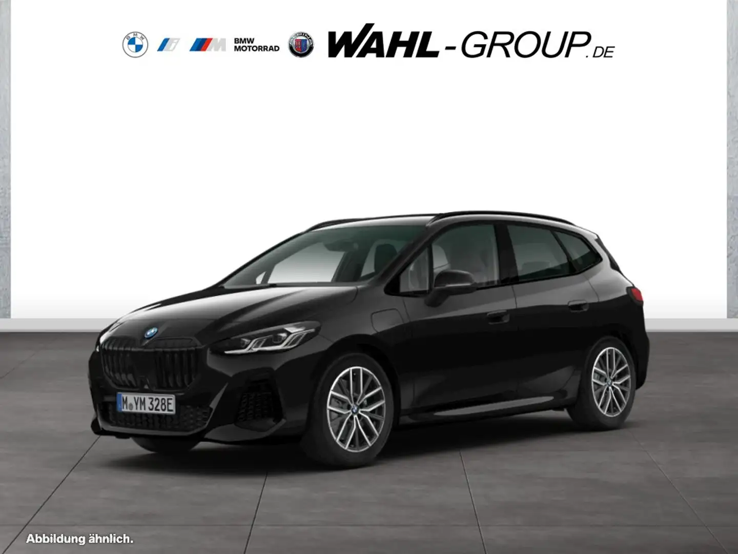 BMW 225 e xDrive M Sport AHK Premium Adapt LED Navi SHZ Nero - 1
