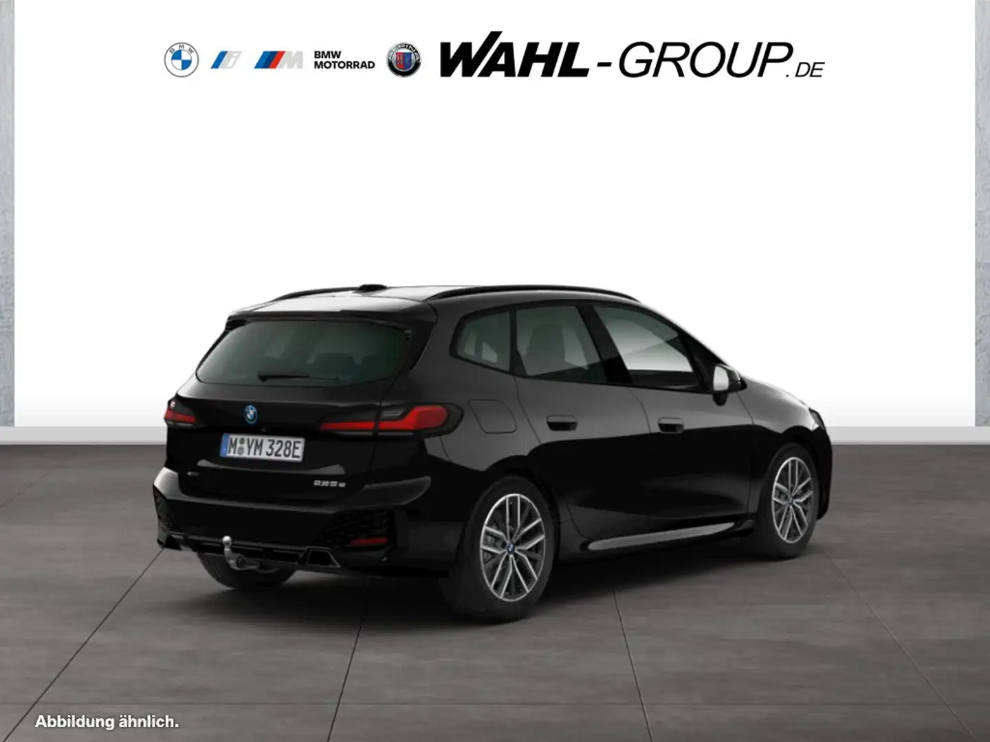 BMW 225 e xDrive M Sport AHK Premium Adapt LED Navi SHZ Nero - 2