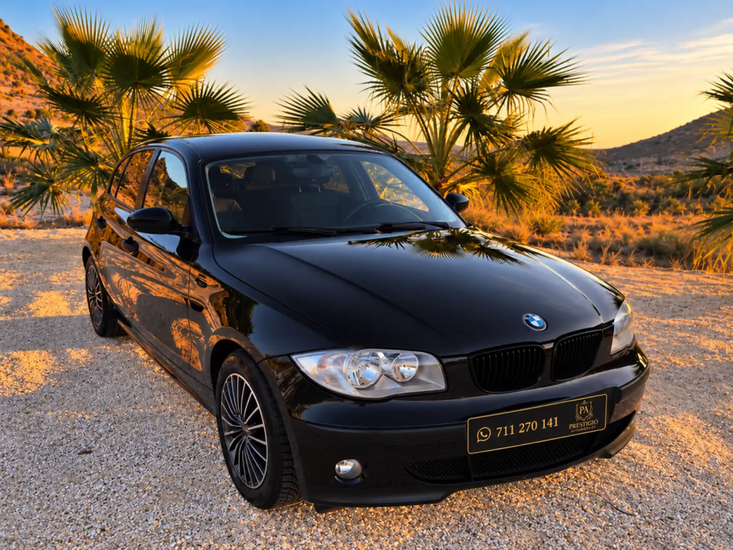 BMW 116 116i Negro - 1