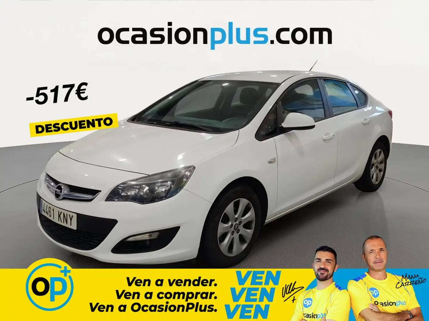 Opel Astra Sedán 1.4T GLP Elegance 140 Blanco - 1