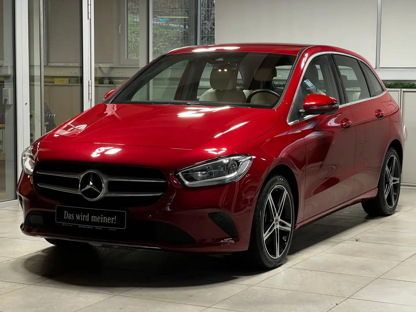 Mercedes-Benz B 250 e Progressive PDC&360° KLIMA+SITZH+CARPLAY+ Rot - 1