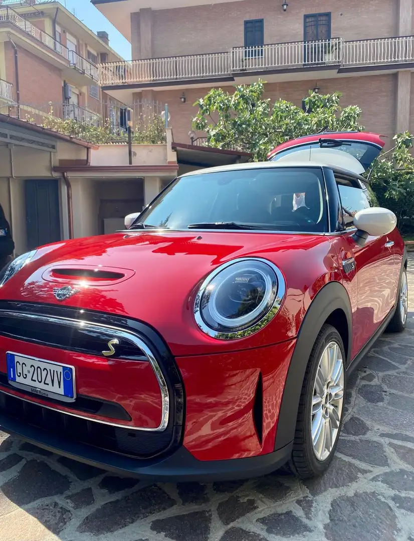 MINI Cooper SE Mini F56 2021 Full Electric 3p Yours auto Rouge - 1