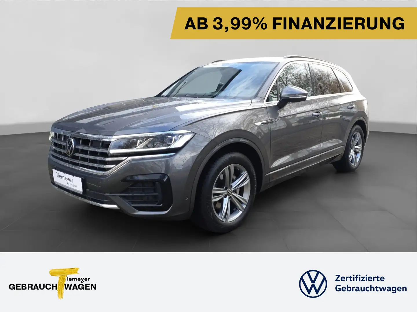 Volkswagen Touareg 3.0 TDI R-LINE PANO LUFT HuD ASSIST+ Grau - 1