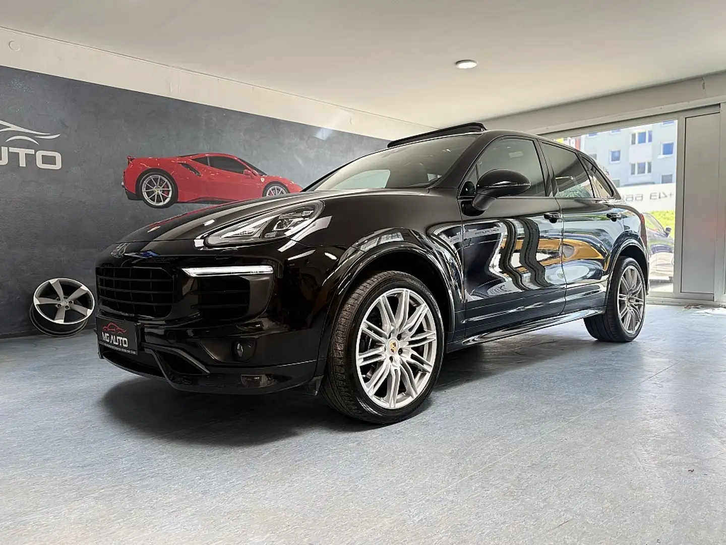 Porsche Cayenne Platinum Edition *PANO*AHK*TOP AUSSTATTUNG Noir - 1