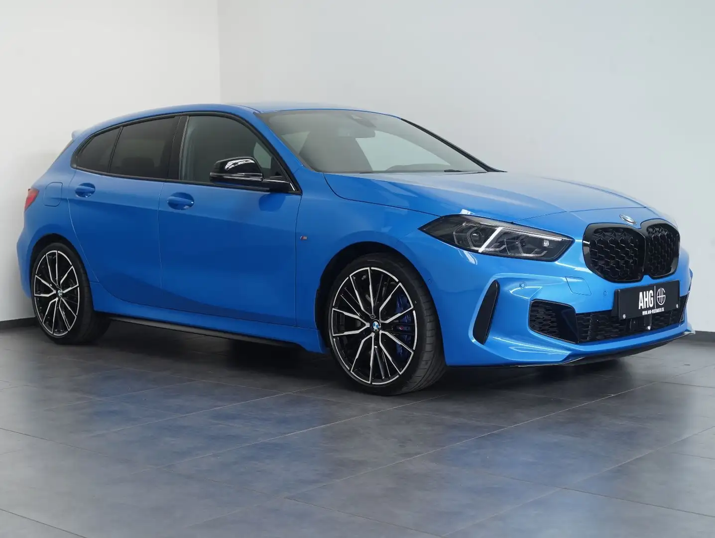 BMW 135 M 135i xdrive auto SEDILI ALCANTARA ELETTRICI Albastru - 1