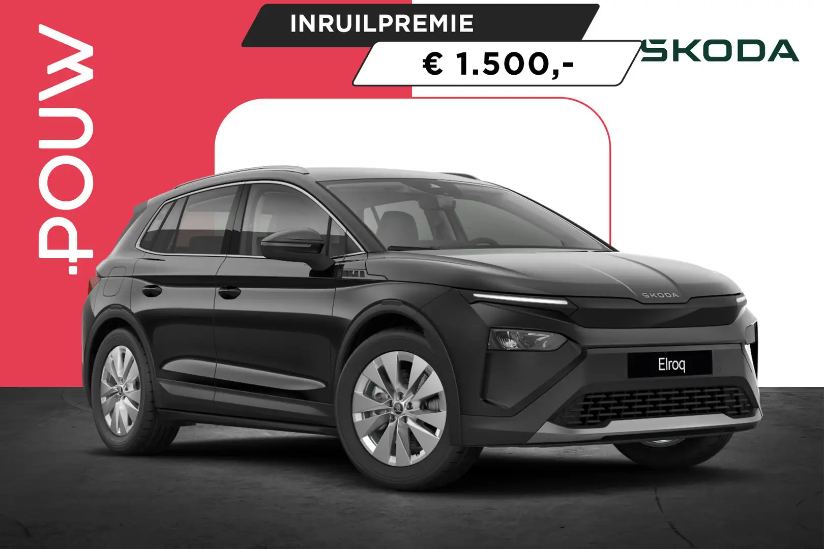 Skoda Elroq 286pk 85 Business Edition - Tour | Achteruitrijcam Zwart - 1