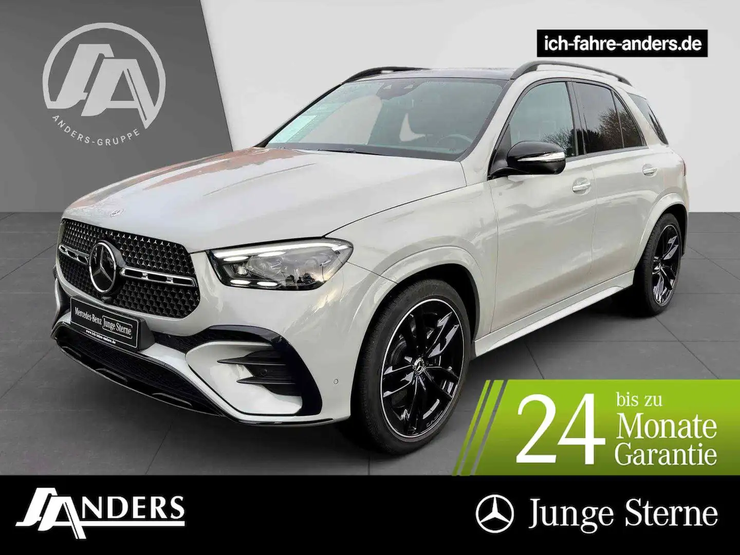 Mercedes-Benz GLE 450 d 4M AMG+Burm+Dist+Pano+Sitzkli+eABC+HUD Grau - 1