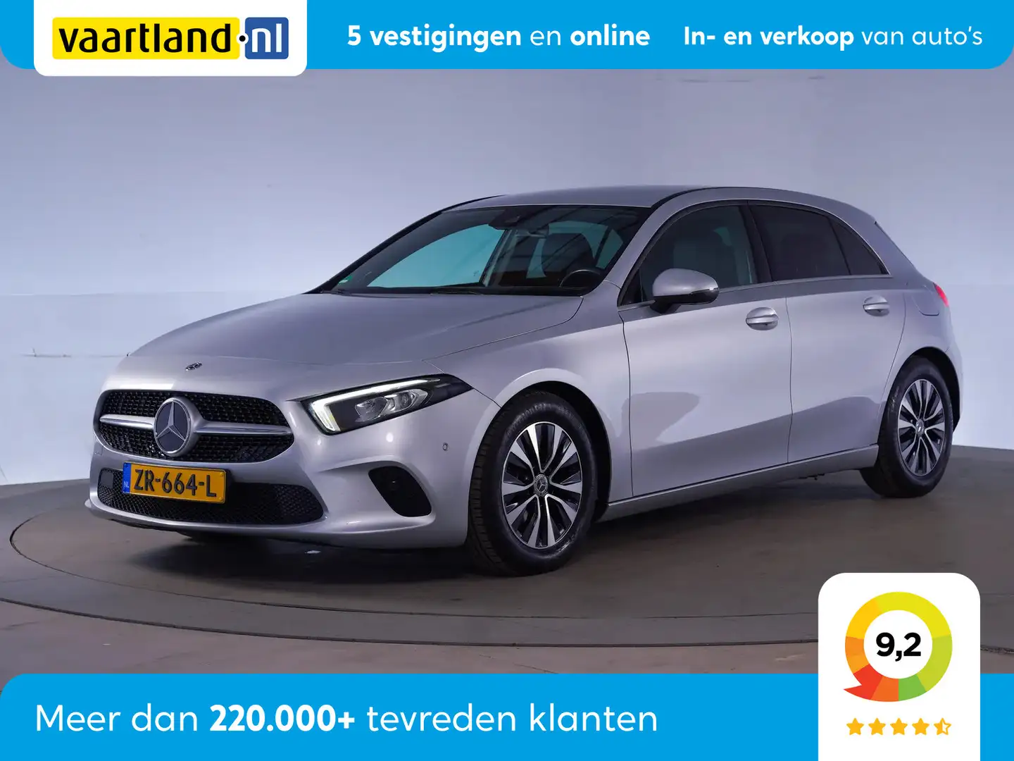 Mercedes-Benz A 180 Business Solution Aut. [ Navi Camera Widescreen Ca Grijs - 1