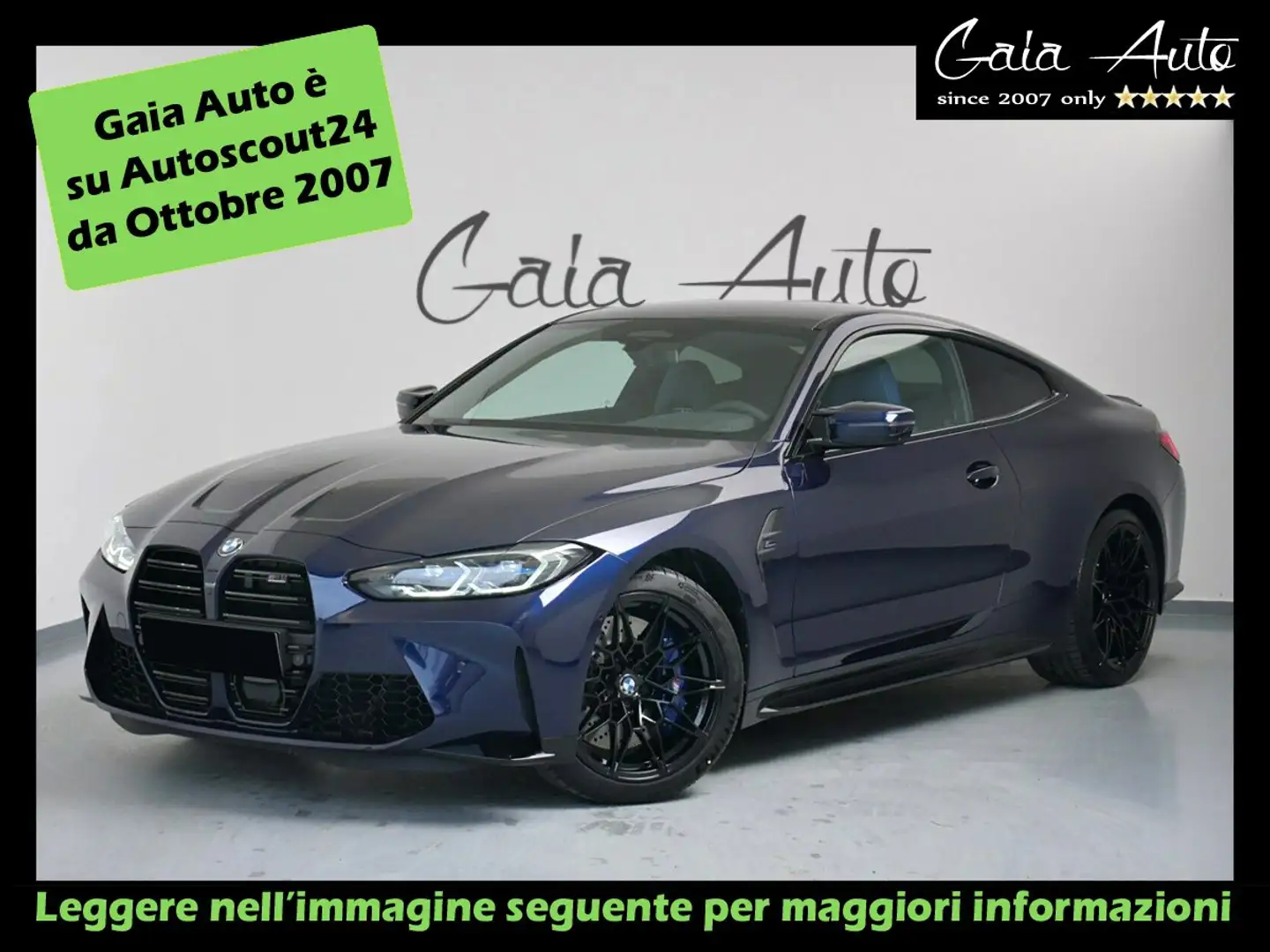BMW M4 Competition (diverse disponibilità) Blu/Azzurro - 1