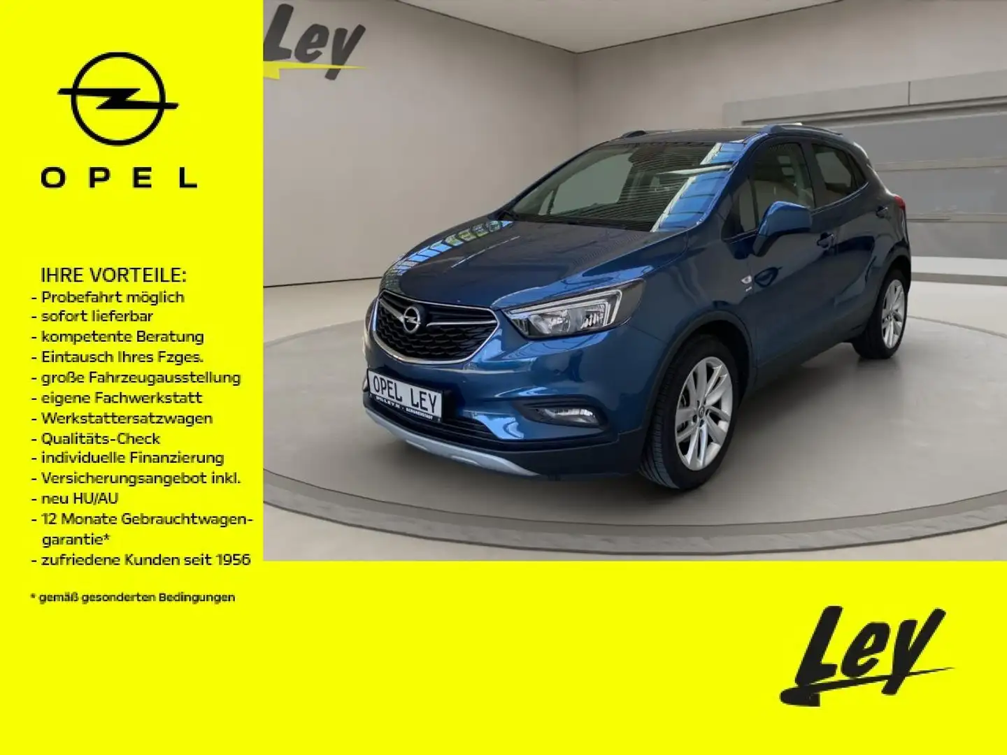 Opel Mokka X Edition Start/Stop 4x4 Blau - 1