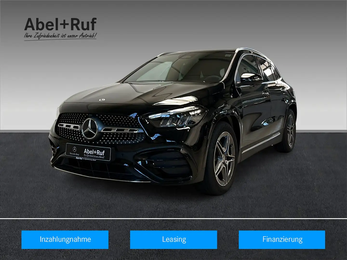 Mercedes-Benz GLA 220 d 4M AMG+LED+Offroad+Ambi+TotW+AHK+360° Schwarz - 1