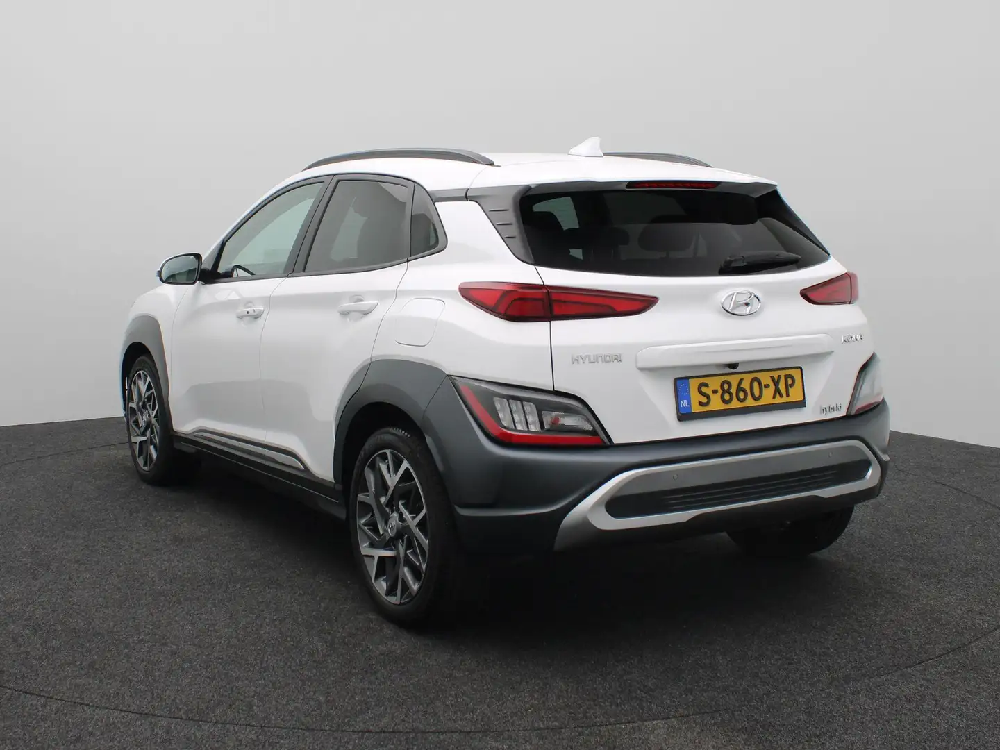Hyundai KONA 1.6 GDI HEV Premium Sky | Vol Lederen Elektrische Wit - 2