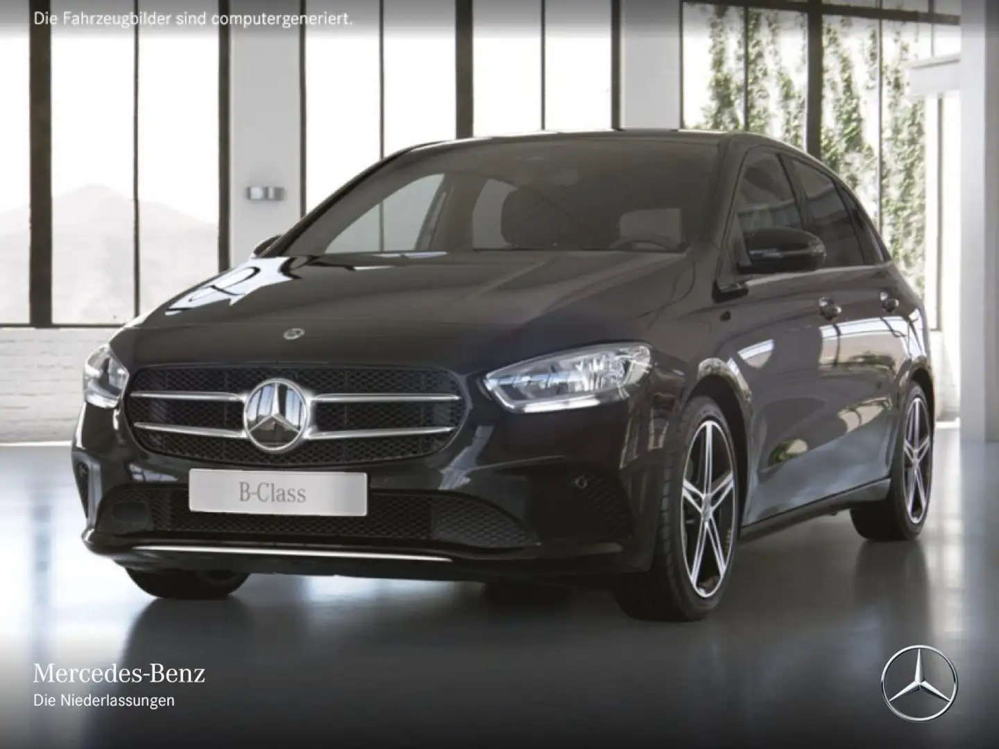 Mercedes-Benz B 250 e STYLE+KAMERA+8G Schwarz - 2