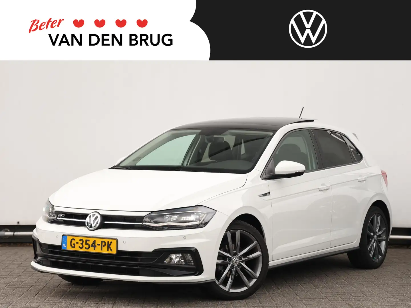 Volkswagen Polo 1.0 TSI Highline R-Line 95 pk | Panoramadak | Beat Wit - 1