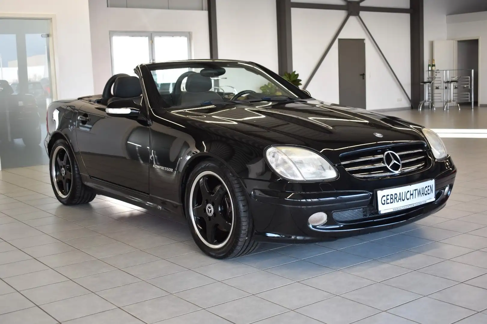 Mercedes-Benz SLK 200 Kompressor AUT./LEDER/SITZHEIZUNG/KLIMA Schwarz - 2