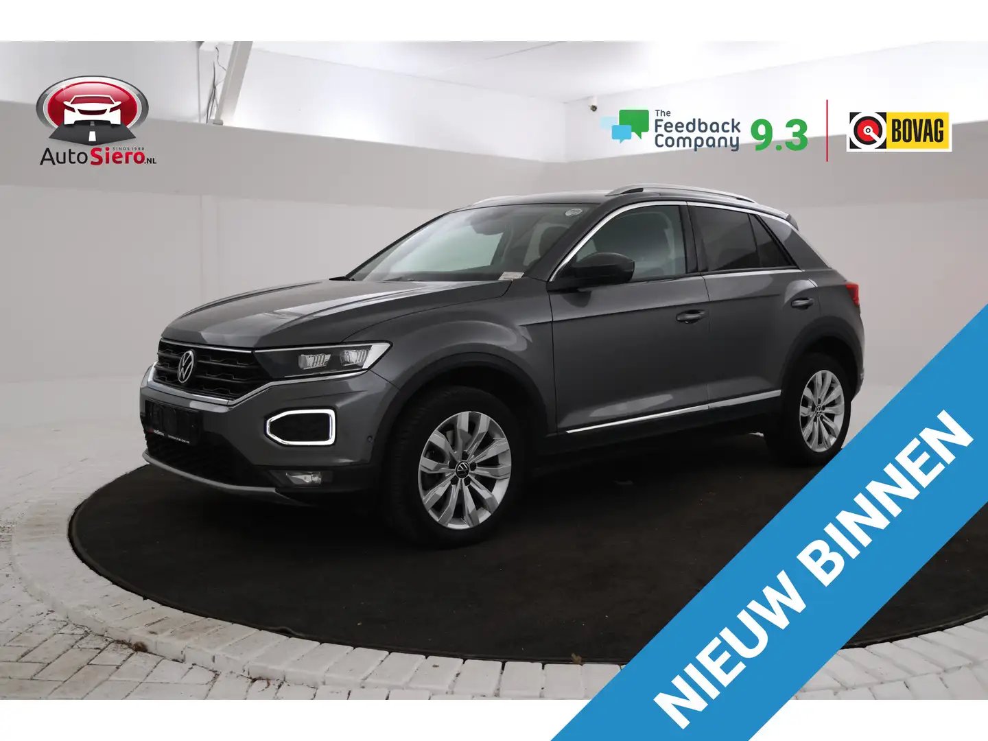 Volkswagen T-Roc 2.0 TDI Sport Automaat! 150Pk, Virtual, Trekhaak Grijs - 1