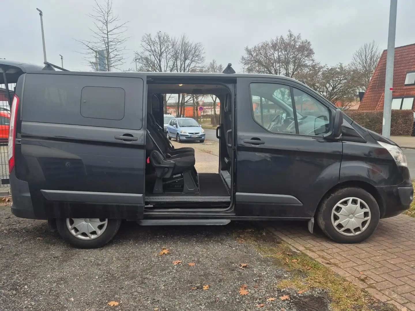 Ford Transit Custom 2.0 TDCI 9 Sitze Kamera Webasto Noir - 1