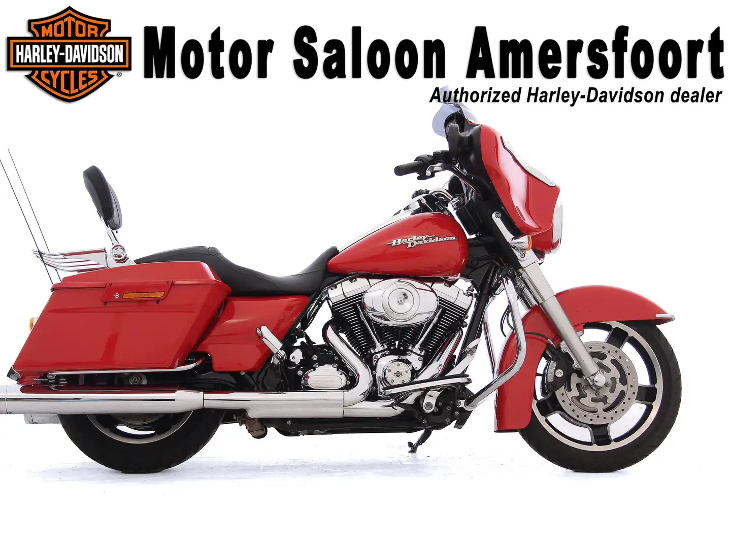 Harley-Davidson Street Glide FLHX / STREETGLIDE Rouge - 1