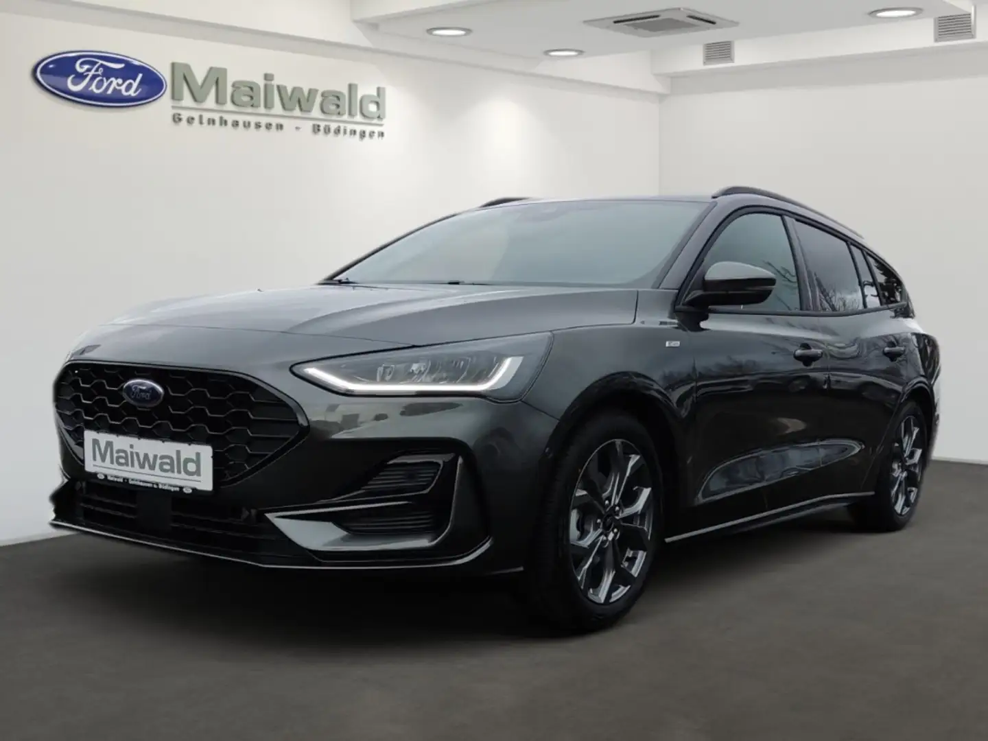 Ford Focus Turnier ST-Line X 1.0 EcoBoost Mild-Hybrid EU6d HU Grau - 1