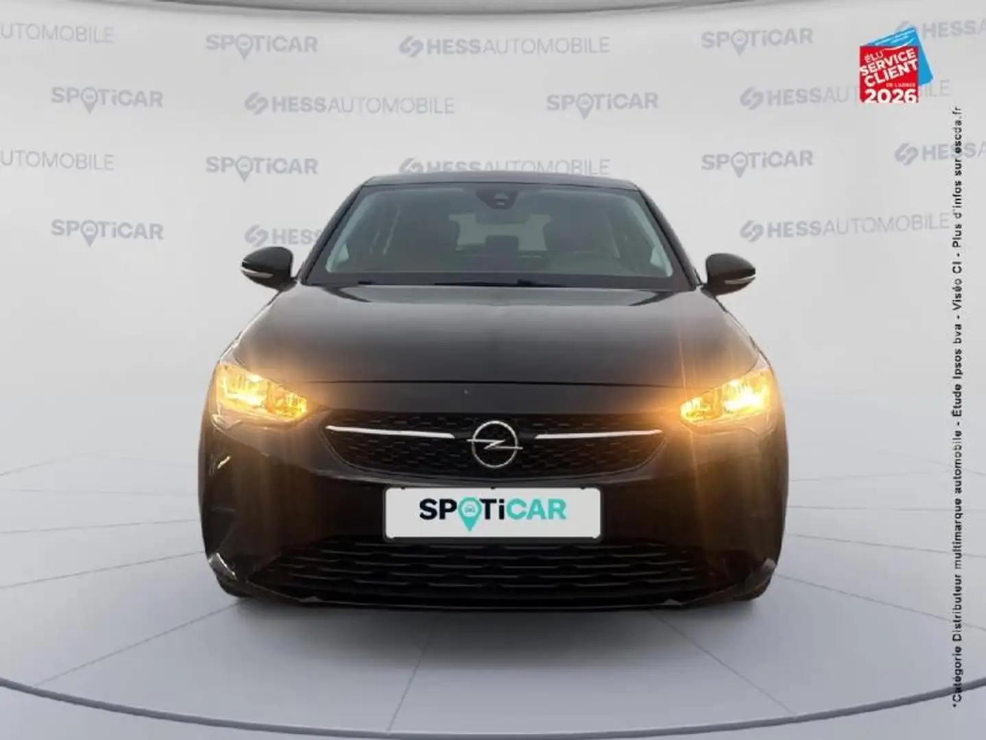 Opel Corsa-e 1.2 75ch Edition Radar AR Carplay Noir - 2