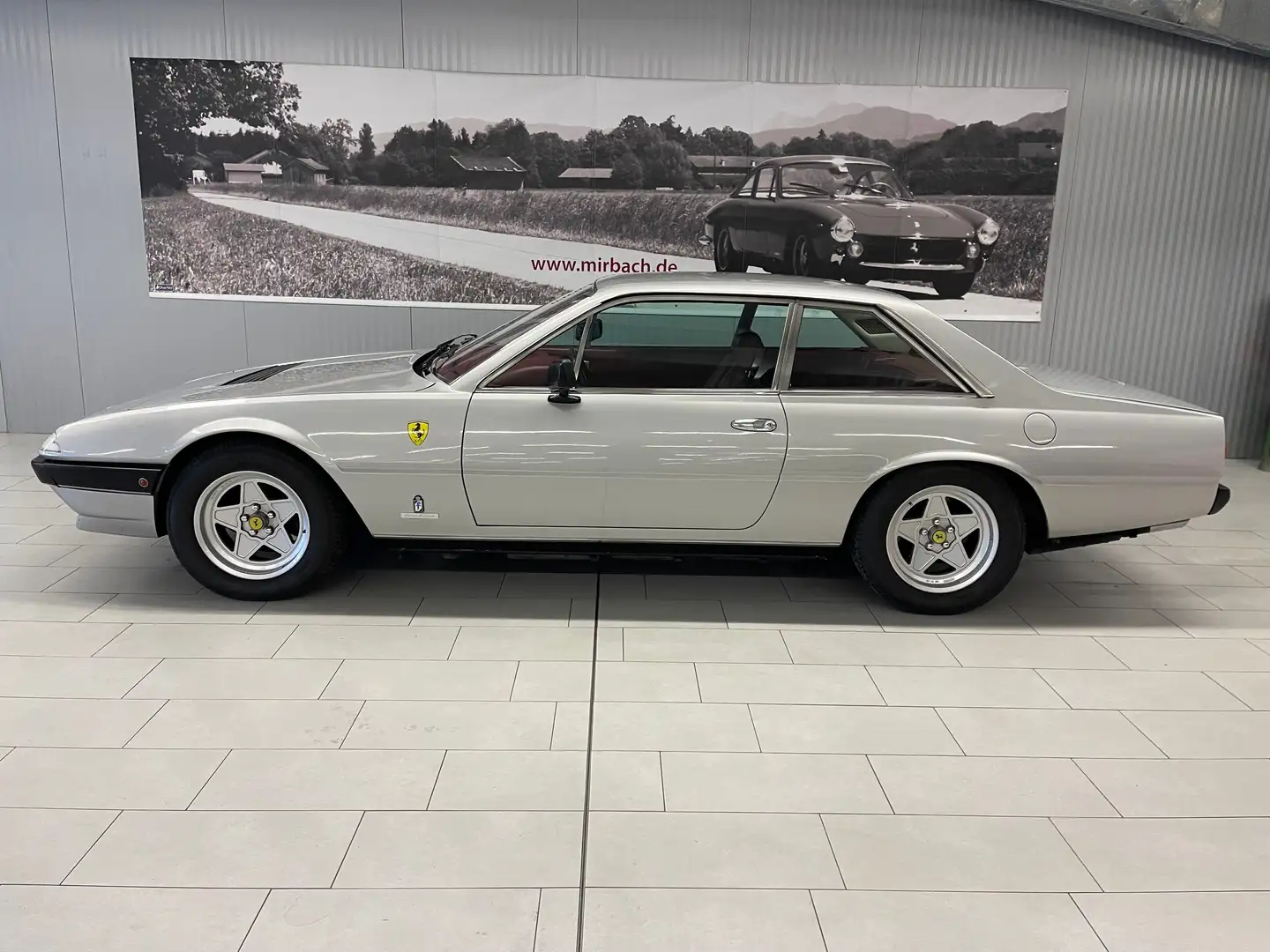 Ferrari 400 400i Auto Becker Erstauslieferung orig. KM Plateado - 1