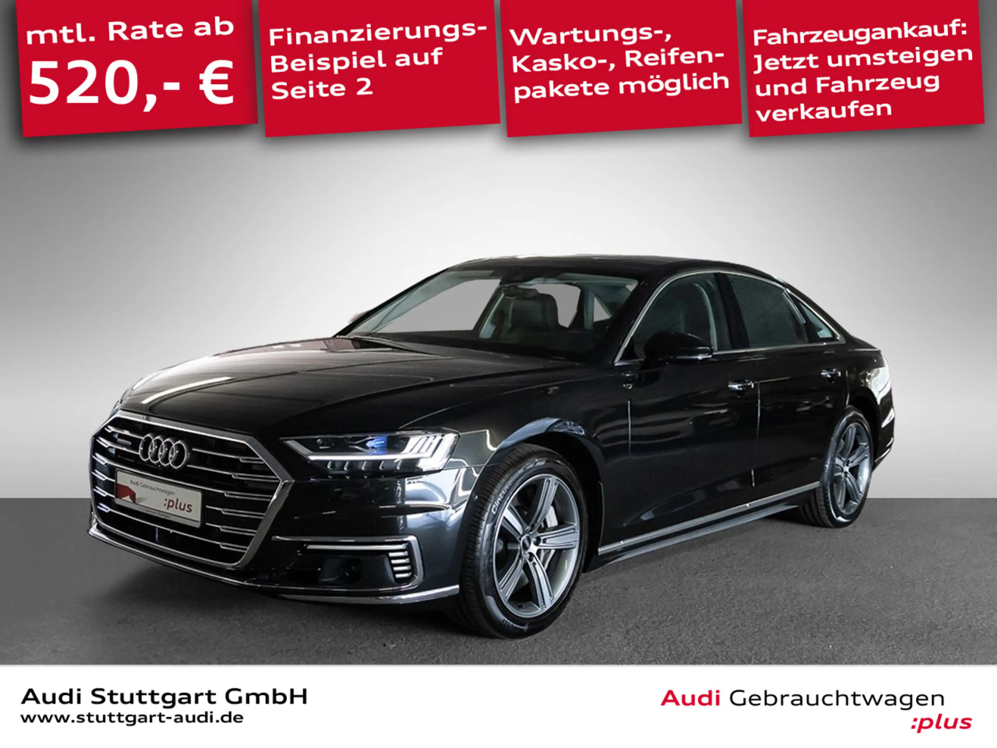 Audi A8 60 TFSI e quattro Pano B&O 360°Kamera 19''