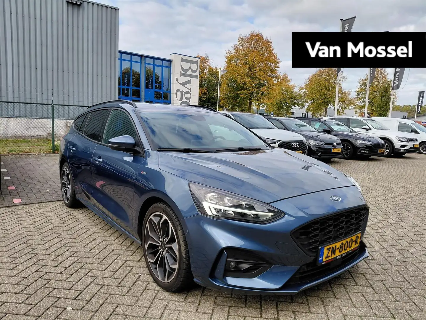 Ford Focus Wagon 1.0 EcoBoost ST Line Business | 18 INCH | WI Blauw - 1