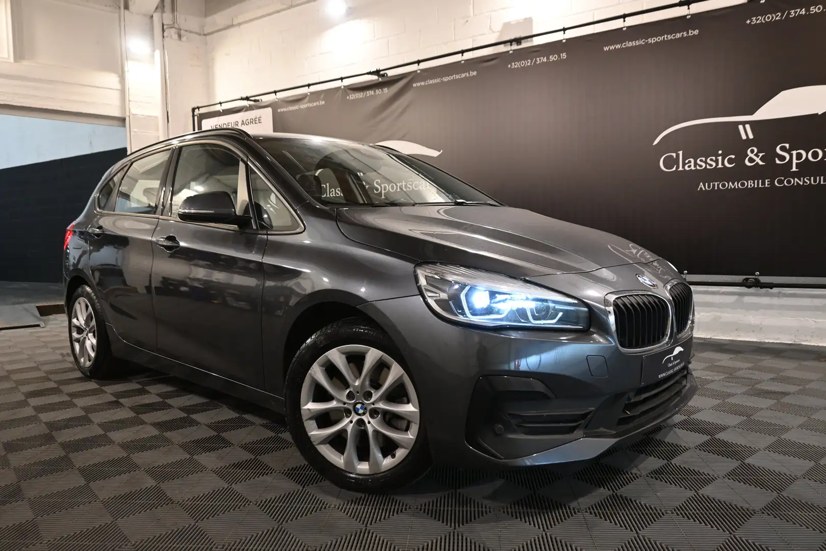 BMW 225 Active Tourer 225xeA PHEV / CAMERA / HEAD UP !! Gris - 2