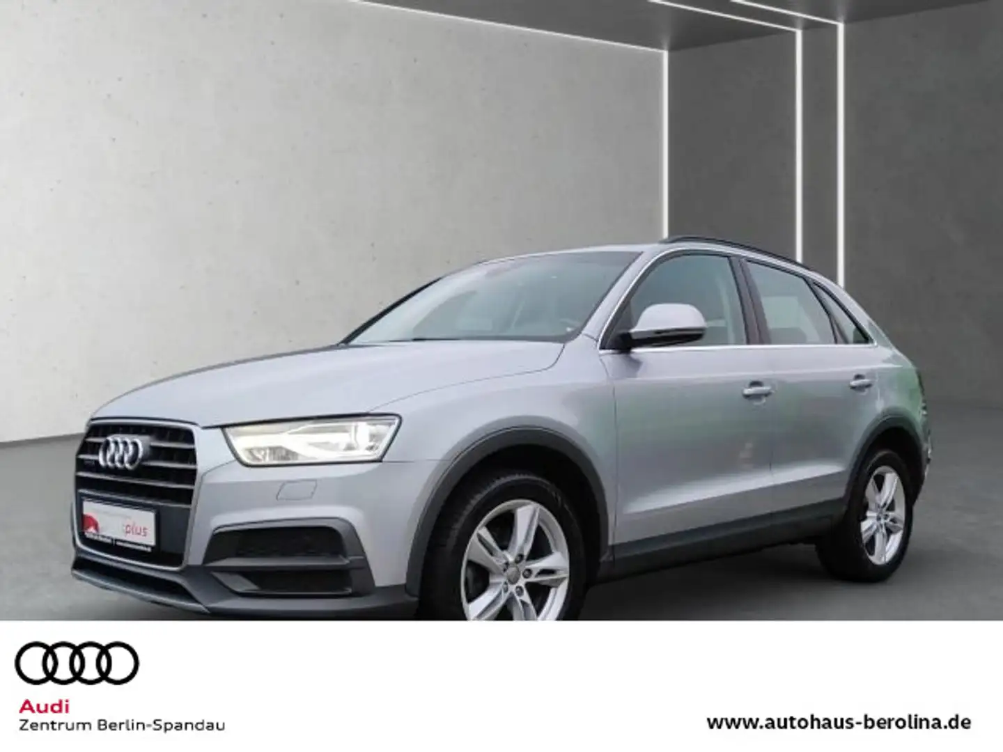 Audi Q3 2.0 TFSI qu. Design S tronic *AHK*R-CAM*PDC+* Srebrny - 1