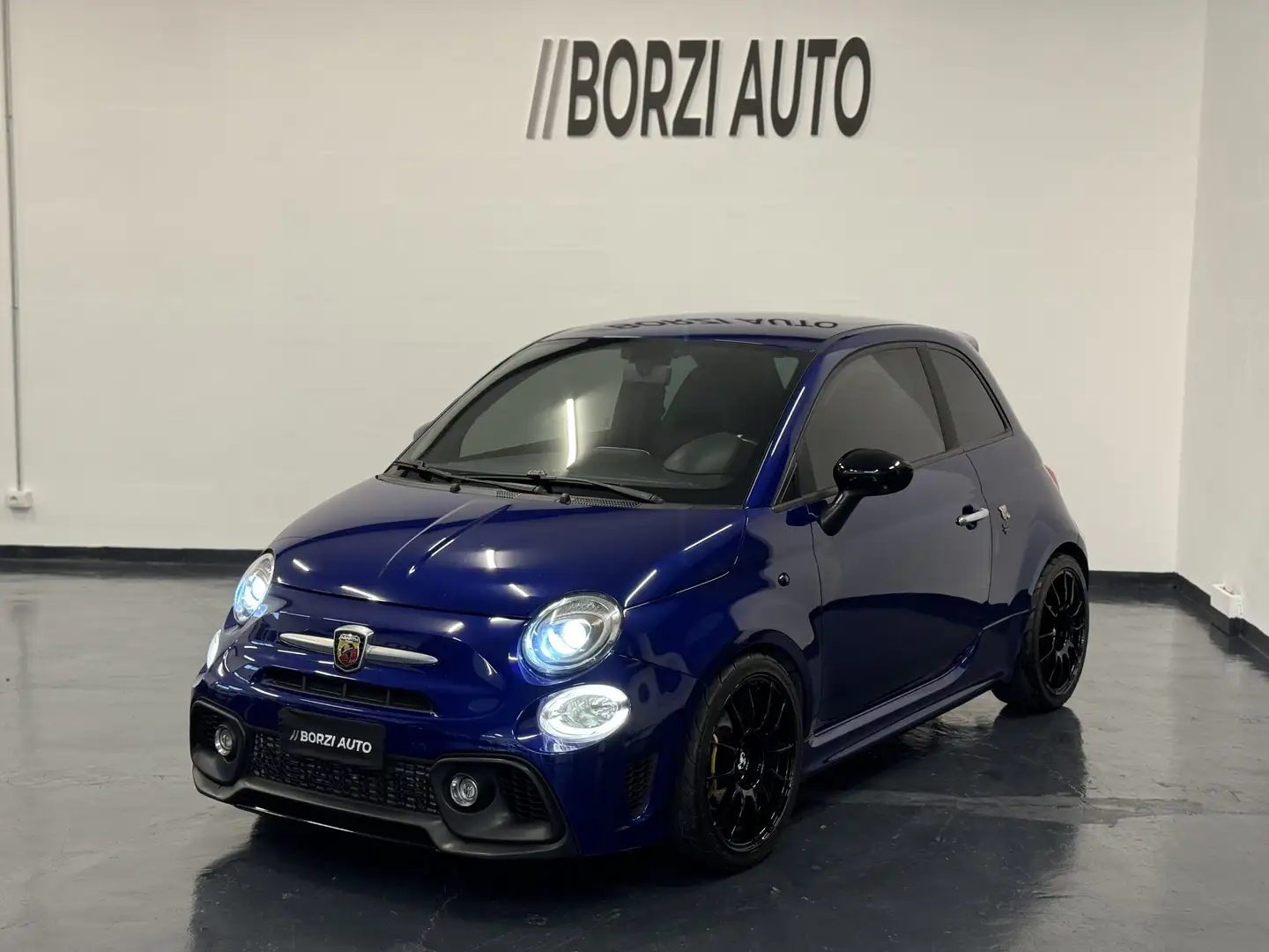 Abarth 595 Pista STRAFULL! SABELT IN CARBONIO ! Blu/Azzurro - 1