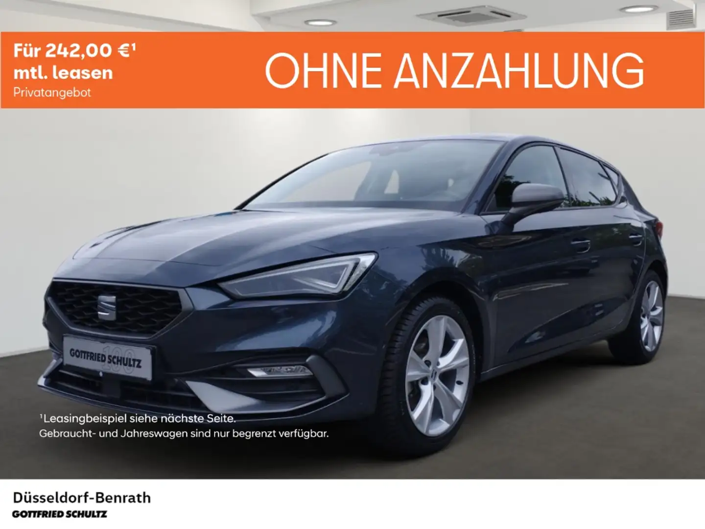 SEAT Leon 1.5 eTSI 110 kW FR Sitzheizung Rückfahrkamera LED Gris - 1