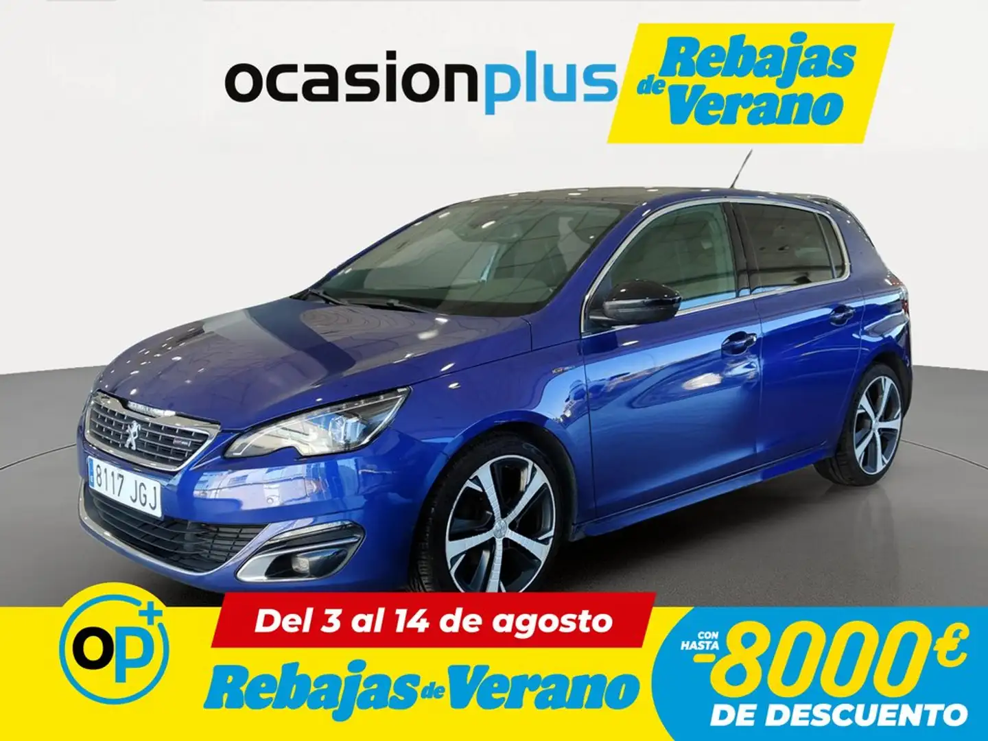 Peugeot 308 1.2 PureTech S&S GT Line EAT6 130 Azul - 1