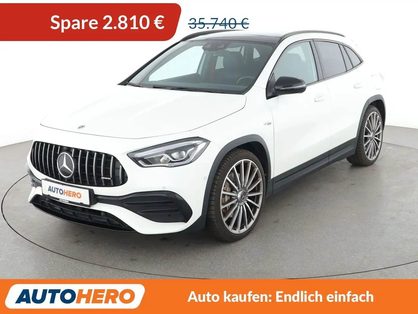 Mercedes-Benz GLA 35 AMG GLA 35 AMG 4Matic Aut*LED*TEMPO*CAM*PANO*SHZ*PDC* Weiß - 1