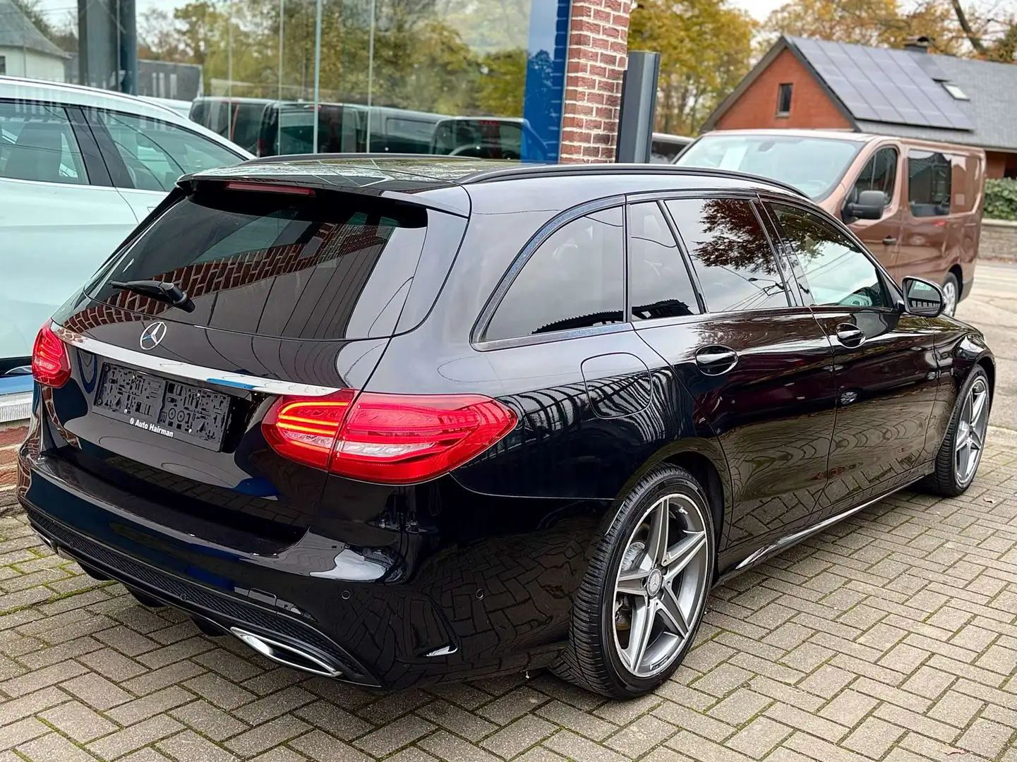 Mercedes-Benz C 180 d PACK AMG NIGHT ÉDITION *LED *GPS CUIR Noir - 2