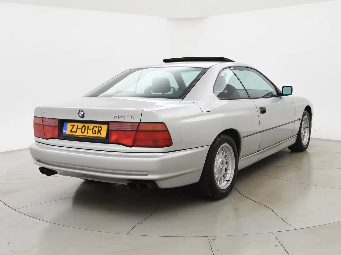 BMW 850 8-serie Ci 5.0 V12 ORIGINEEL NEDERLANDS ORIG. BOEK Grijs - 2