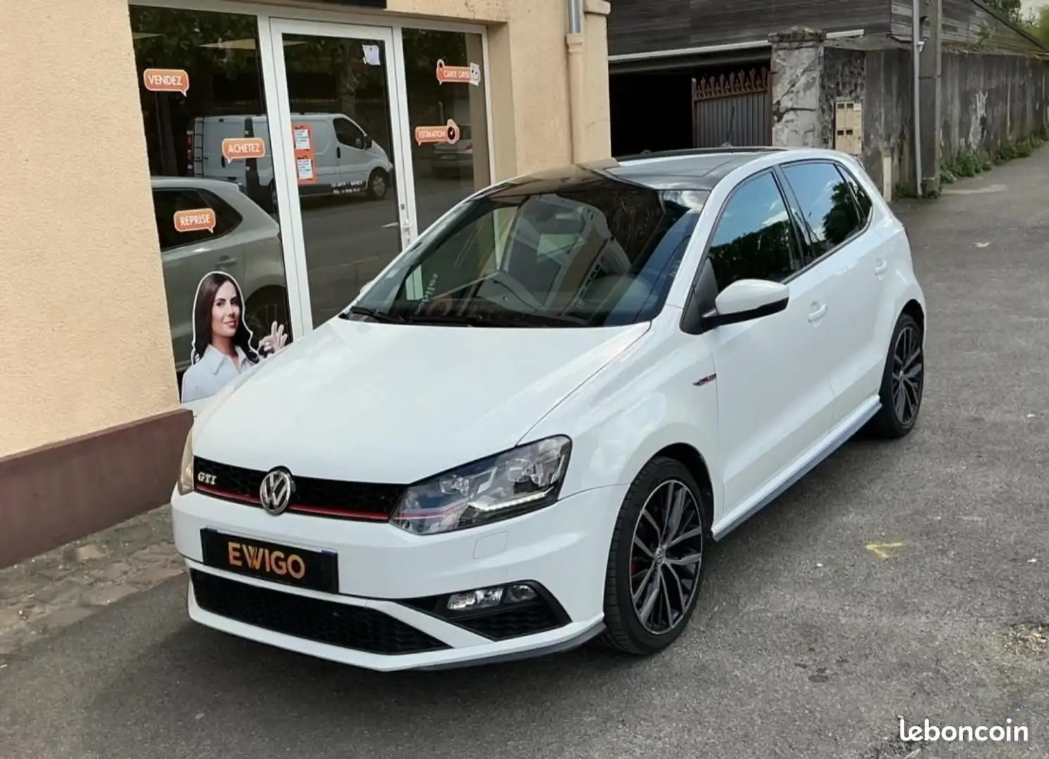 Volkswagen Polo 1.8 TSI 190Ch BLUEMOTION GTI DSG BVA Blanc - 1