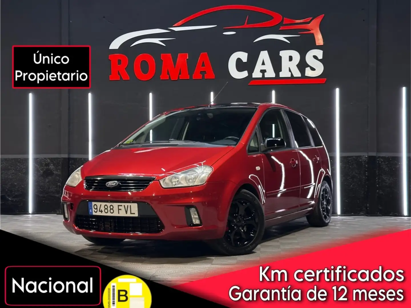 Ford C-Max 1.8TDCI Trend Rojo - 1