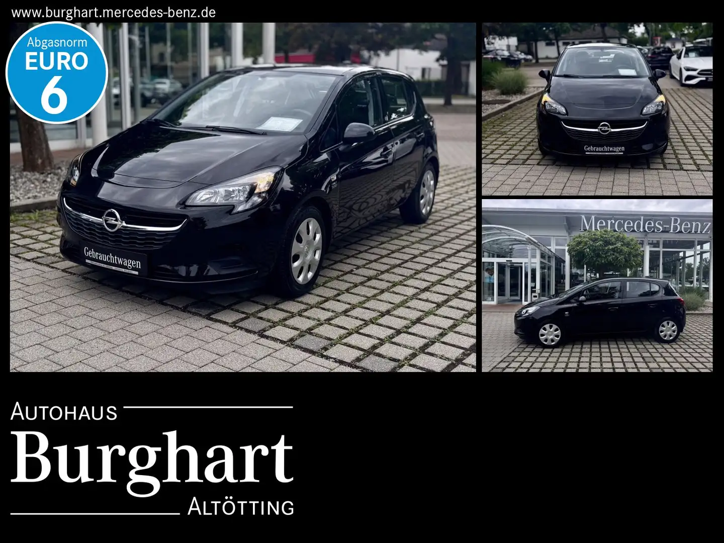 Opel Corsa Corsa 1.2 Edition  Navi/Klima/Sitzhzg./MF-Lenkrad Nero - 1
