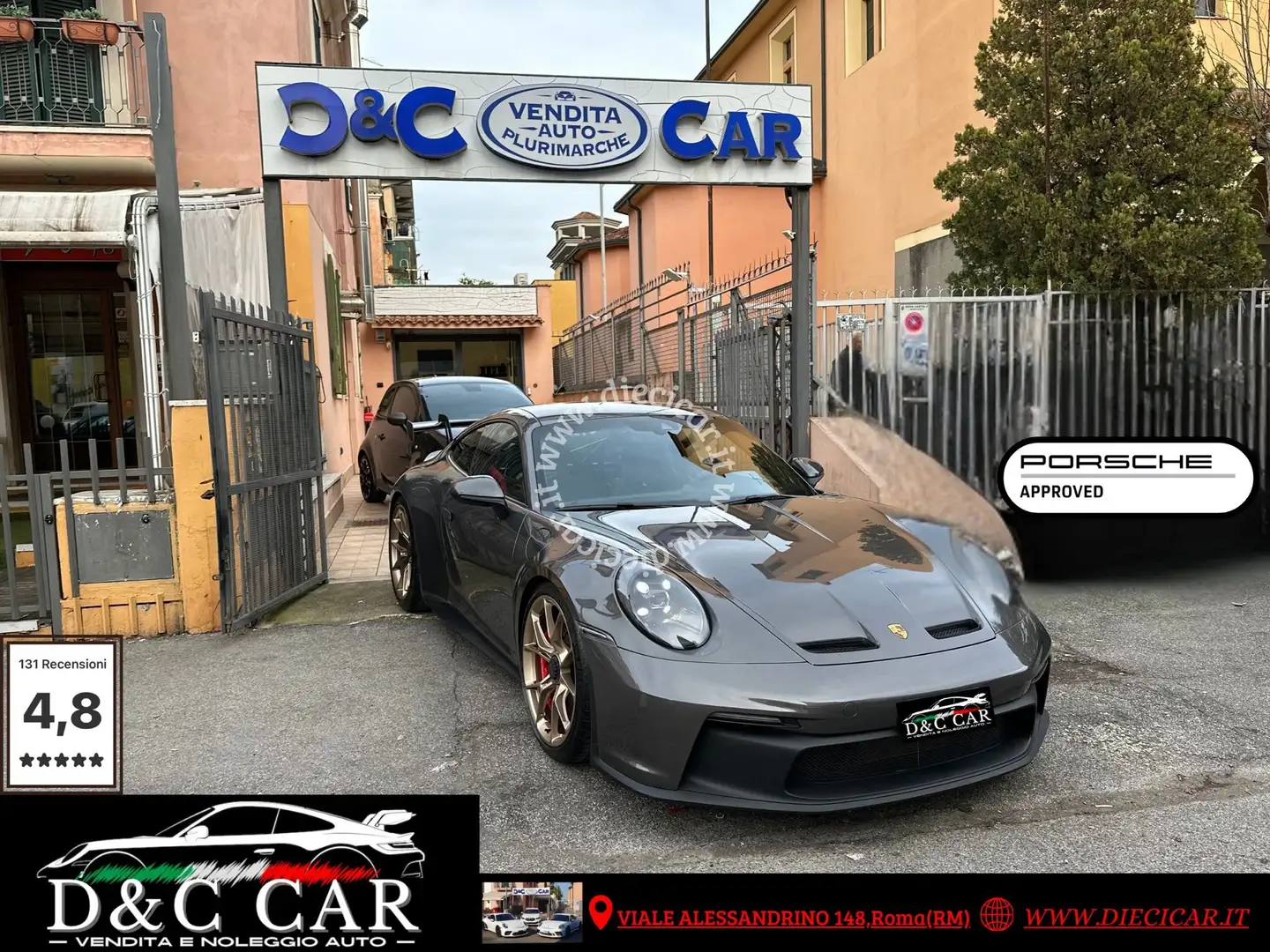 Porsche 992 911 4.0 GT3 PDK CLUBSPORT|LIFT|PASM|CAMERA|APPROVE Grigio - 1