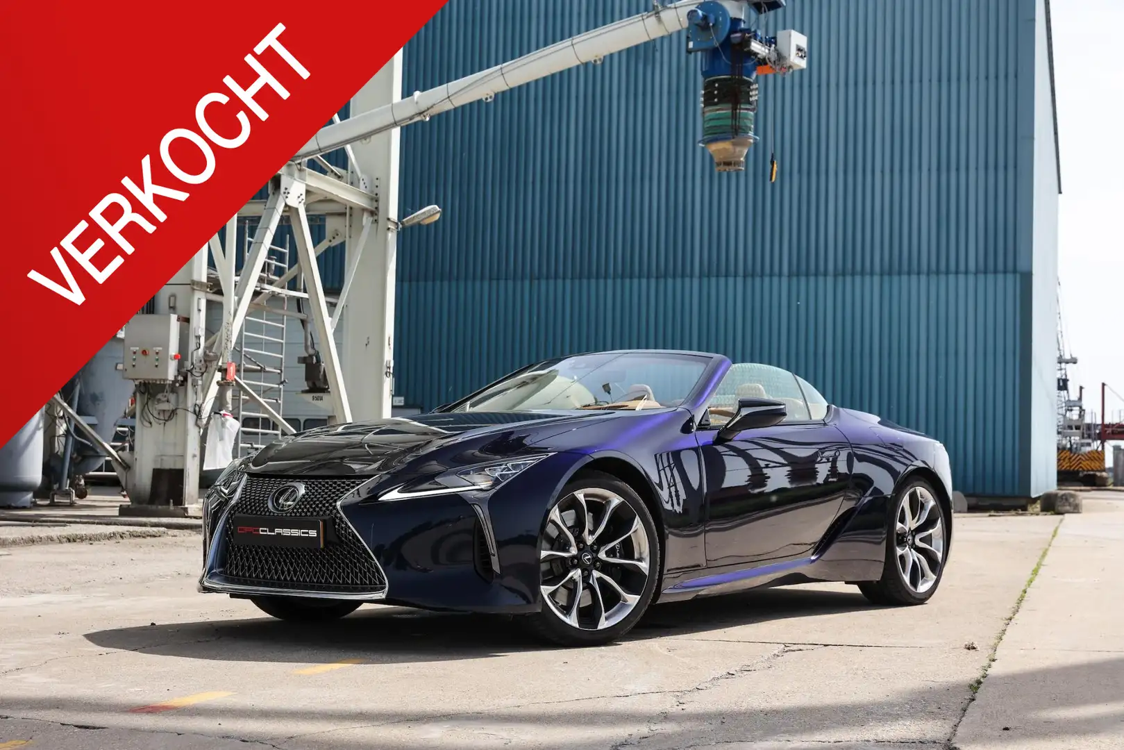 Lexus LC 500 Convertible Blau - 1